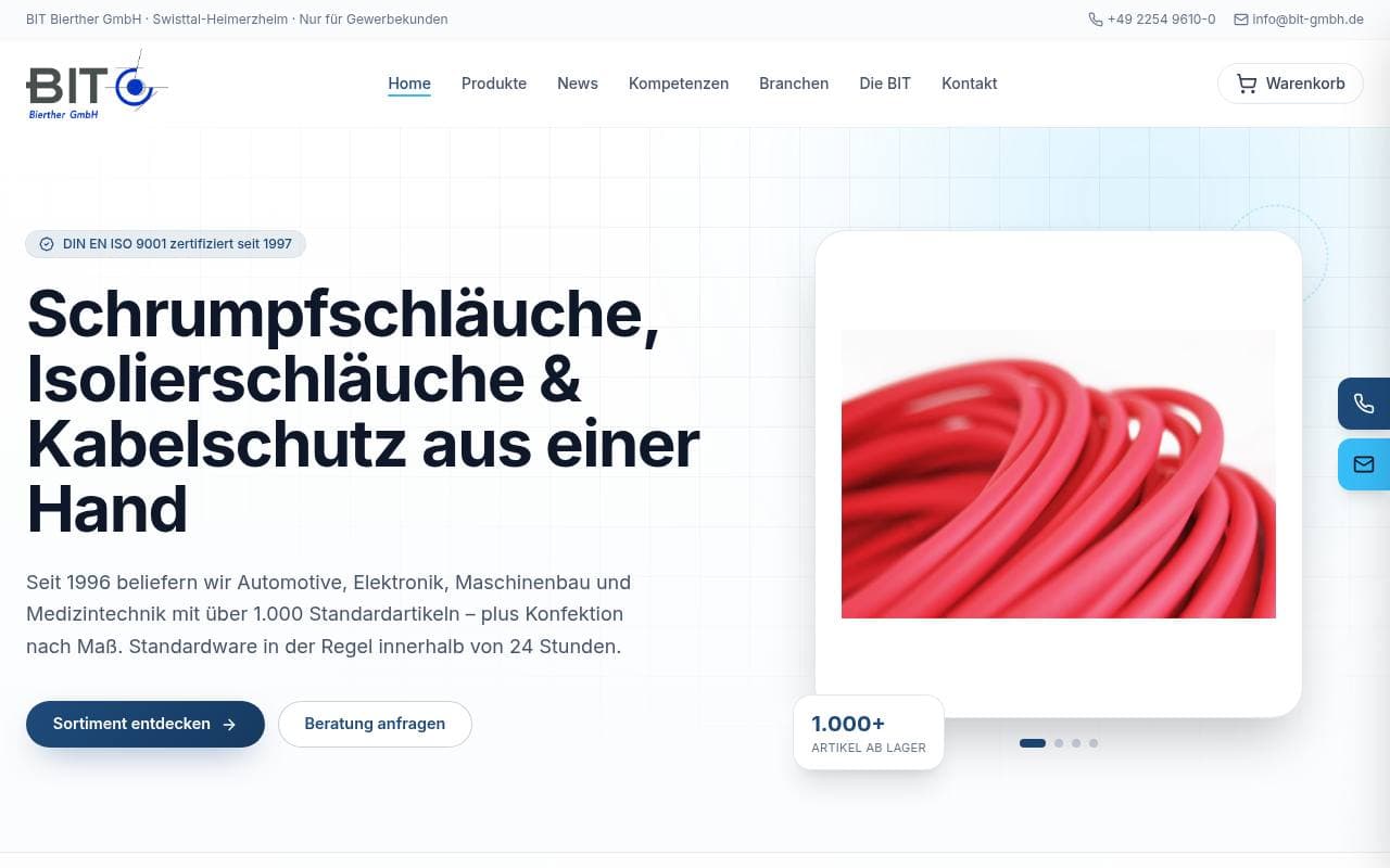 BIT Bierther GmbH – Industrial technology
